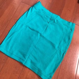 Forever 21 Teal Mini skirt